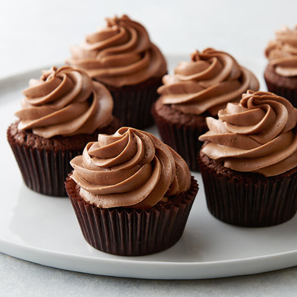 Small Batch Chocolate Buttercream Cupcakes Recipe Land O’Lakes